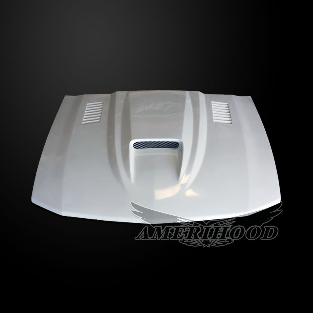 Ford Mustang 2005-2009 Type-SMS Style Functional Heat Extraction Ram Air Hood